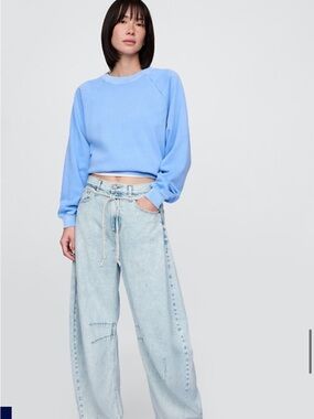 Gap High Rise Easy Barrel Jeans